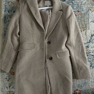 H&M Tan Pea Coat
